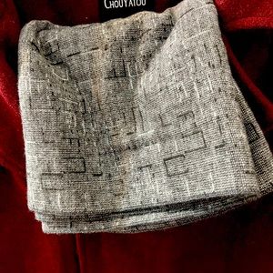 Men’s Burgundy 2XL Winter Wool/Poly Blend Peacoat/Scarf Free With Coat Purchase!